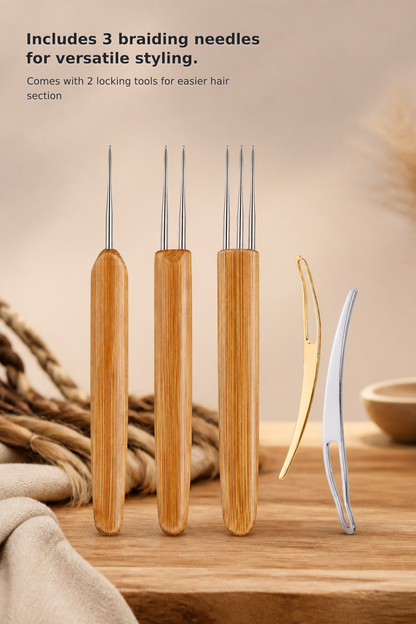 0.75 mm Hair Crochet Needle Tool Set